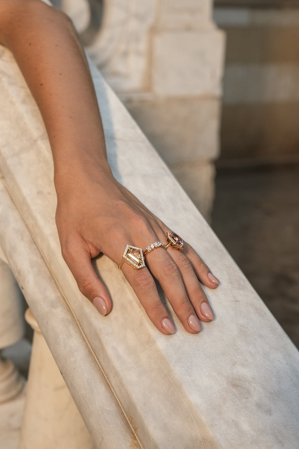 Manara "مَنارة" ring Citrine